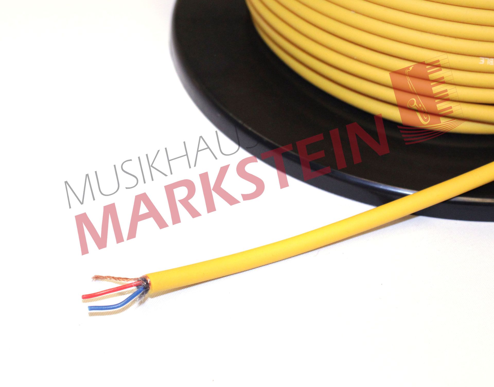 4051344066654 - NF-Kabel symmetrisch Meterware Gelb